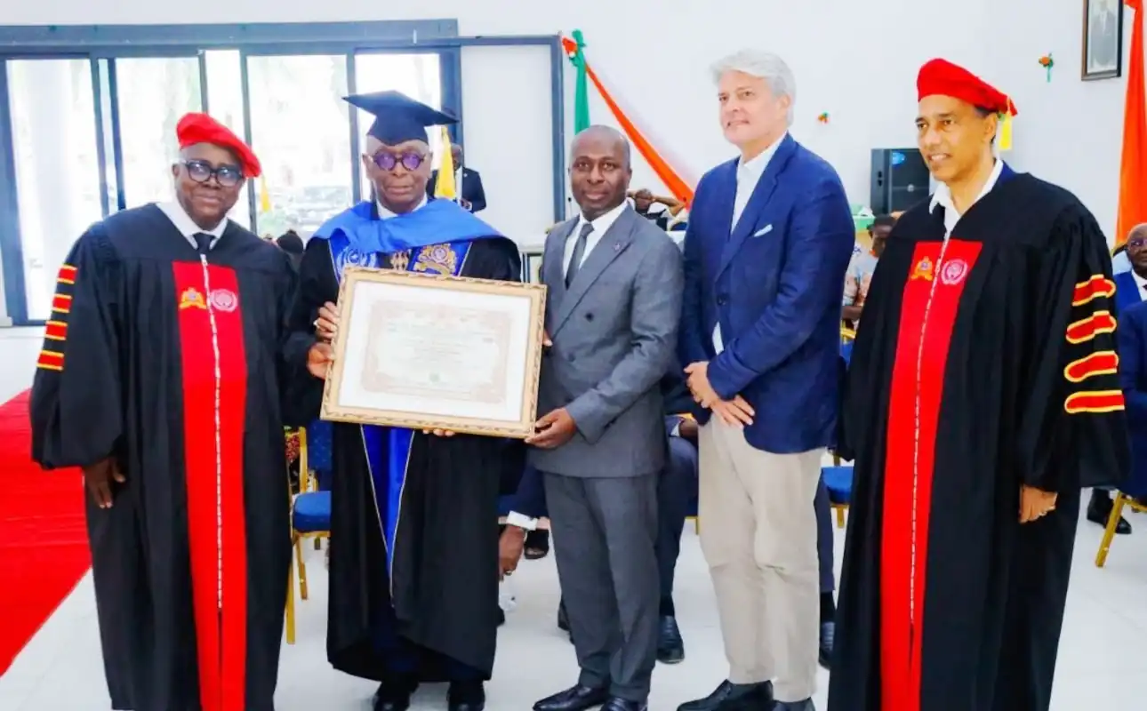 Le Dr Edouard Cangah Mockey élevé au grade de Docteur Honoris Causa par l’UIPM WORLD